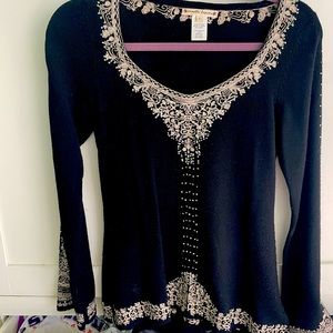 Beautiful one of a kind designer sweater.